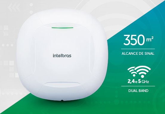 Access Point corporativo com gerenciamento centralizado AP 360 | Intelbras